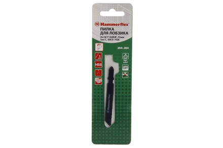 Пилки для лобзика HAMMER JG CB T150Riff тип С купить в Нижневартовске