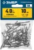 ЗУБР 4.0 x 10 мм, 50 шт, стальные заклепки, Профессионал (313126-40-10) купить в Нижневартовске
