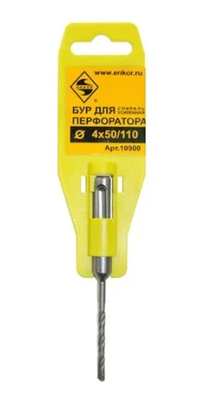 Бур SDS+  ф 4х 50/110 усиленный  10/50/300 10900 купить в Нижневартовске