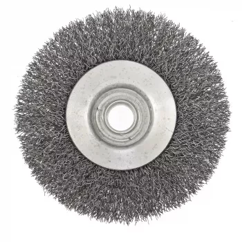 Щетка для УШМ 100 мм М14 "тарелка" витая проволока СИБРТЕХ 746087 купить в Нижневартовске
