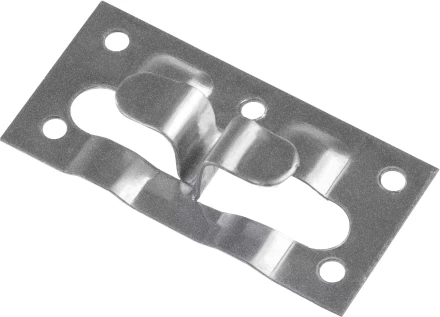 ЗУБР Кляймер-КГ, 10 x 34 x 70 мм, цинк, 50 шт, угловой крепеж для керамогранита (30857) купить в Нижневартовске