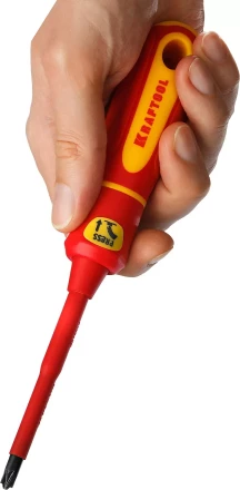 Набор "Х-Drive ELECTRO": Высоковольтные отвертки, сменные стержни, ключи специальные, до 1000В, 18 предм, KRAFTOOL 220092-H18 купить в Нижневартовске