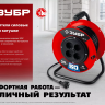 ЗУБР ПВС-215, ПВС, 2 х 1.5 мм2, 50 м, 3500 Вт, силовой удлинитель на катушке (55103-50) купить в Нижневартовске