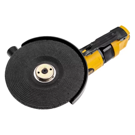 Пневматическая углошлифовальная машина Denzel 57477 AG125, 11000 об/мин, 125 мм, 186 л/мин купить в Нижневартовске