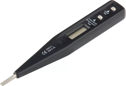 Тестер напряжения 12–220 В жидкокристаллический дисплей SPARTA 130805 купить в Нижневартовске
