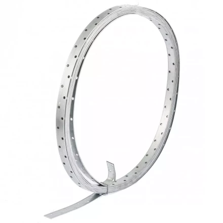 Лента перфорированная монтажная 2 мм LM 2см х 10м отверстие 4,5–5 мм цинк Россия Сибртех 46579 купить в Нижневартовске