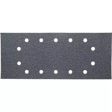 Лист шлиф. универсал. URAGAN с покрытием стеарата цинка, 14 отверстий по кругу, для ПШМ, P80, 115х280мм, 50шт 907-23104-080-50 купить в Нижневартовске