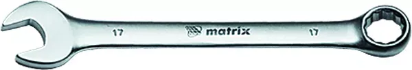 Ключ комбинированный 7 мм CrV матовый хром MATRIX 15103 купить в Нижневартовске