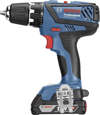 Дрель-шуруповерт аккумуляторная BOSCH GSR 18-2-LI Plus + Набор бит 2609160168 (0.601.9E6.101) купить в Нижневартовске