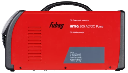 Сварочный инвертор INTIG 200 AC/DC PULSE с горелкой FB TIG 26 5P 4М Fubag купить в Нижневартовске