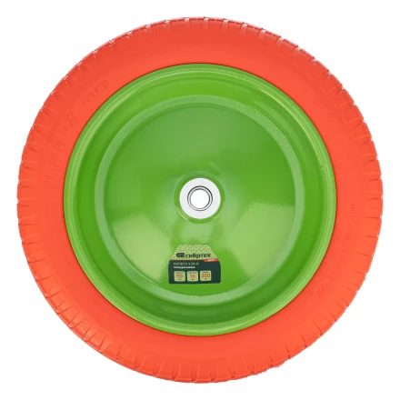 Колесо полиуретановое Сибртех 3.00-8, длина оси 90 мм, подшипник 16 мм, 689755 купить в Нижневартовске