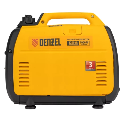Генератор инверторный Denzel GT-1200iS, 1.2 кВт, 230 В, бак 2.4 л, закрытый корпус, ручной старт купить в Нижневартовске