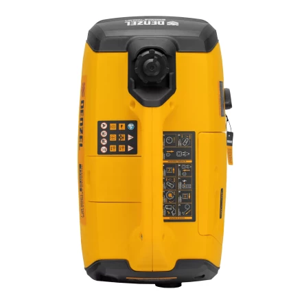 Генератор инверторный Denzel GT-1200iS, 1.2 кВт, 230 В, бак 2.4 л, закрытый корпус, ручной старт купить в Нижневартовске