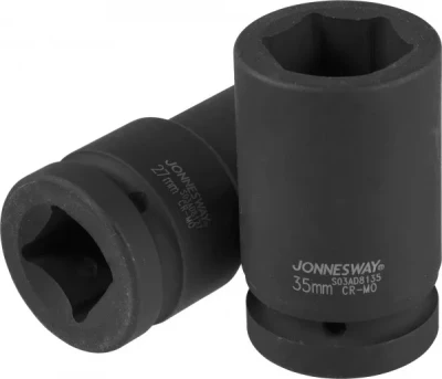 Головка ударная шестигранная 1" М75 глубокая S03АD8175  Jonnesway 48983