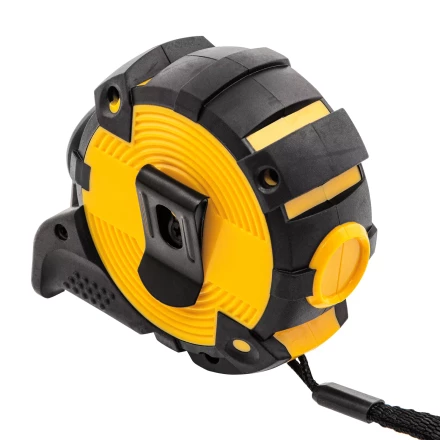 Рулетка Denzel 5м х 19мм, автоматич. фиксац., нейлон. покрытие, магнит. зацеп, двухстор. разметка, 31521 купить в Нижневартовске