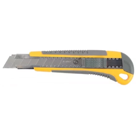 Нож STAYER "MASTER" с выдвижным сегмент. лезвием, пластмассовый, 18мм 0916 купить в Нижневартовске