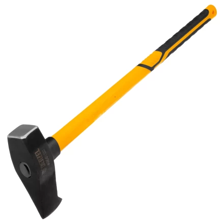 Колун-кувалда 4000 г Denzel 21852, кованая, фибергласовая  рукоятка c TPR покрытием, 880 мм купить в Нижневартовске