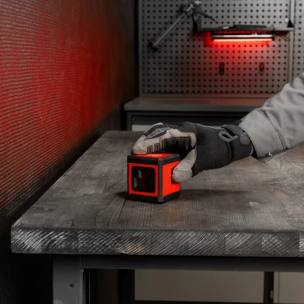 Лазерный уровень MTX XQB GREEN Basic SET, 20 м, зеленый луч, батарейки, резьба 1/4" 35019 купить в Нижневартовске