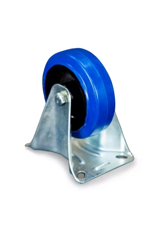 Колесо неповоротное из эластичной резины MW70 100 мм 1024405 купить в Нижневартовске