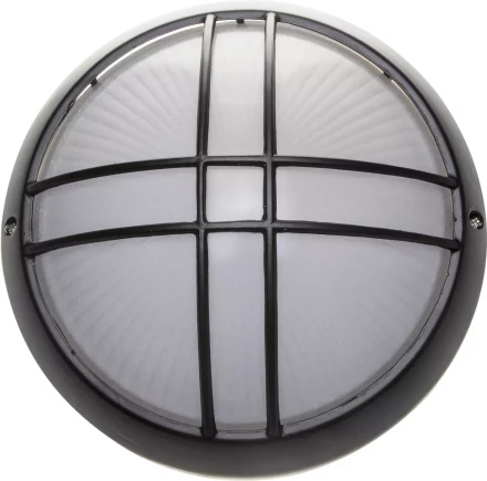 Светильник уличный СВЕТОЗАР "ОРБИТА" влагозащищенный, цвет черный, 100Вт SV-57313-B купить в Нижневартовске