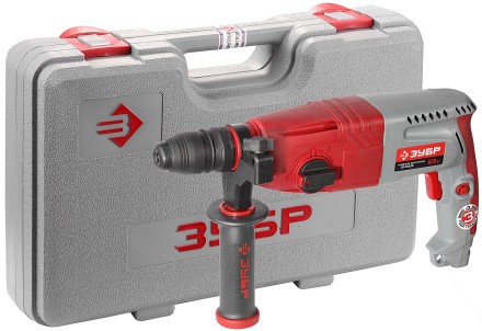 Перфоратор ЗУБР, SDS-plus, БЗП , 650 Вт, кейс ЗП-650ЭК купить в Нижневартовске