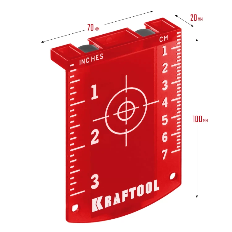 Мишень для лазерных приборов KRAFTOOL 34725 купить в Нижневартовске