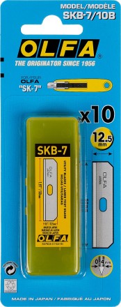Лезвие OLFA специальное, для &quot;OL-SK-7&quot;, 12,5мм, 10шт OL-SKB-7/10B купить в Нижневартовске