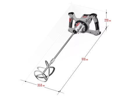 Миксер строительный 2 скорости МР-1600-2 серия МАСТЕР купить в Нижневартовске
