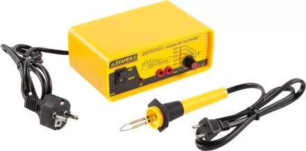Станция STAYER "EXPERT" для выжигания (Пирограф), 2 сменных жала, температурный режим 450-750 °С, 40Вт 45228 купить в Нижневартовске