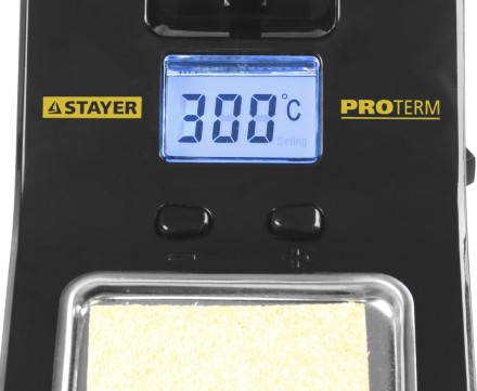 Паяльная станция STAYER &quot;PROFI&quot; цифровая с ЖК дисплеем, диапазон 160-520°C, шаг 10°C, 48Вт 55370 купить в Нижневартовске