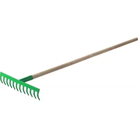 Грабли РОСТОК садовые с черенком, 12 прямых зубцов 421901-12 купить в Нижневартовске