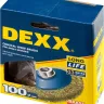 DEXX. Щетка коническая для УШМ, витая стальная латунированная проволока 0,3мм, 100ммхМ14 35105-100 купить в Нижневартовске