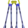 Строп текстильный четырехветвевой 4СТ 1.25 т L=4.5 м SF6 30 мм Звено РТ-3 купить в Нижневартовске