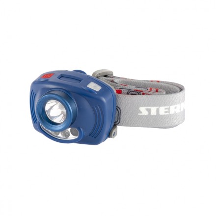 Фонарь налобный Extreme ABS 3 режима ИК сенсор CREE XP-E LED 3 Вт 120 Лм + 2 red 8 ч 3хААА Stern 90566 купить в Нижневартовске