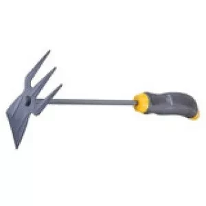 Мотыжка комбинир профиль "трапеция" и 3-зубая эргономичная двухкомп. рукоятка  PALISAD LUXE 62379 купить в Нижневартовске