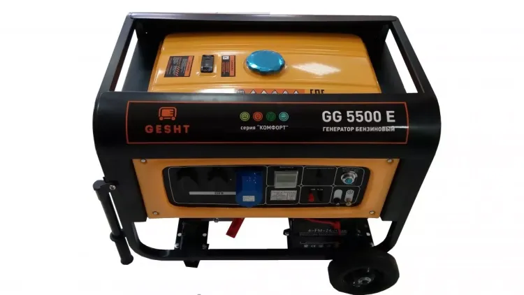 Бензиновый генератор Gesht GG5500E купить в Нижневартовске