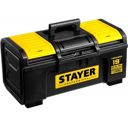 Ящик для инструмента &quot;TOOLBOX-19&quot; пластиковый, STAYER Professional 38167-19 купить в Нижневартовске