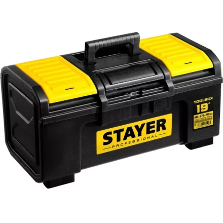 Ящик для инструмента "TOOLBOX-19" пластиковый, STAYER Professional 38167-19 купить в Нижневартовске