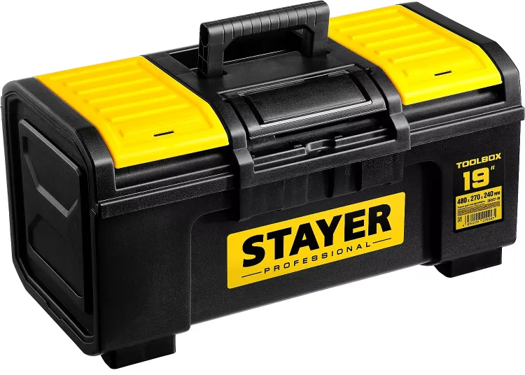 Ящик для инструмента "TOOLBOX-19" пластиковый, STAYER Professional 38167-19 купить в Нижневартовске