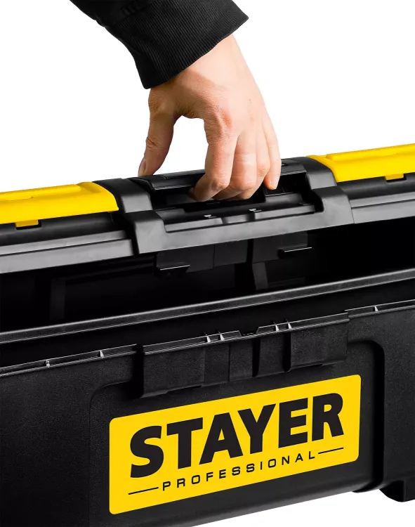 Ящик для инструмента "TOOLBOX-19" пластиковый, STAYER Professional 38167-19 купить в Нижневартовске