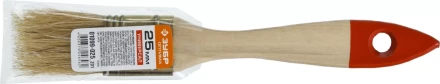 Кисть плоская ЗУБР &quot;УНИВЕРСАЛ-ОПТИМА&quot;, светлая щетина, деревянная ручка, 25мм 01099-025_z01 купить в Нижневартовске
