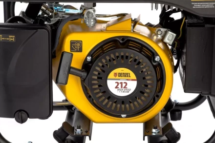 Генератор инверторный GT-2500iF, 2.5 кВт, 230 В, бак 5 л, открытый корпус, ручной старт Denzel 94704 купить в Нижневартовске