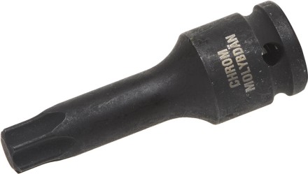Торцовая головка KRAFTOOL &quot;INDUSTRIE QUALITAT&quot; ударная (1/2&quot;), TORX, Cr-Mo, фосфатированная, T60 27952-60_z01 купить в Нижневартовске