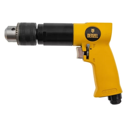 Пневматическая дрель Denzel 57478 PD500, 500 об/мин, 114 л/мин, 13 мм купить в Нижневартовске