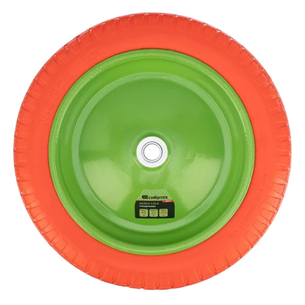 Колесо полиуретановое Сибртех 3.00-8, длина оси 90 мм, подшипник 20 мм, 689765 купить в Нижневартовске