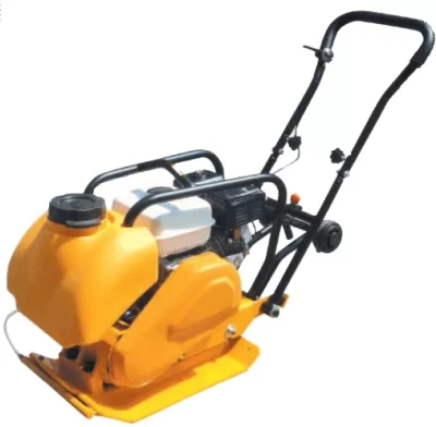 Виброплита TOR C-60T(R) 70 кг, 10,5кН (Loncin) бак, коврик, колесный комплект 1022026