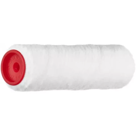 Ролик сменный ЗУБР &quot;МАСТЕР&quot; &quot;ВЕЛЮР-АКВА&quot;, полиэстер, для водорастворимых акрил лаков, ворс 4мм, ручка 6мм, d=40/180мм 02537-18 купить в Нижневартовске