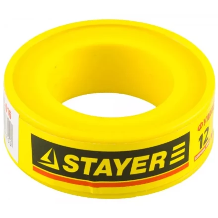 Фумлента STAYER "MASTER", плотность 0,16 г/см3, 0,075ммх12ммх10м 12360-12-016 купить в Нижневартовске