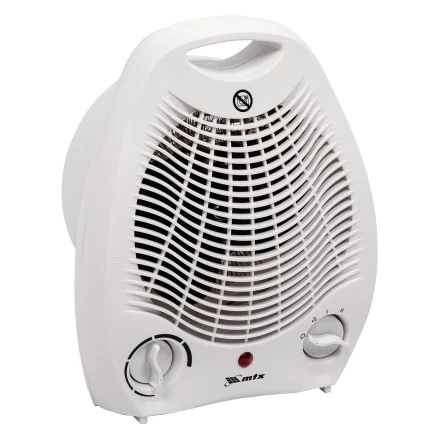 Тепловентилятор электрический, спиральный MTX FHS-2000, 3 режима, вентилятор, нагрев 1000/2000 Вт, 96413 купить в Нижневартовске