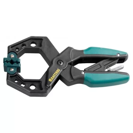 Струбцина KRAFTOOL "EcoKraft" ручная, пластиковый корпус, 0-58мм 32224-05 купить в Нижневартовске